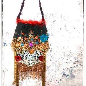 Crossbody bag: Handmade